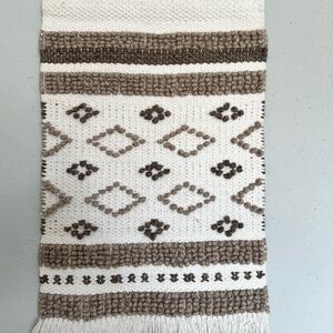 Boho Geometric Patterned Wall Hanging